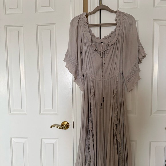 Free People Beach Bliss Maxi in Taupe - Picture 1 of 6